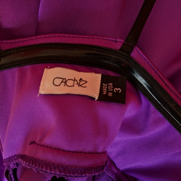 Prom / sweet 16 purple mermaid dress / gown - Picture 8 of 8